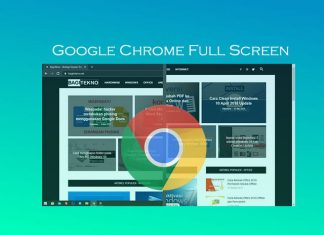 Cara membuat Google Chrome menjadi full screen