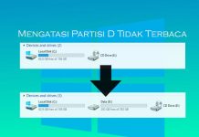 Cara mengatasi partisi d tidak terbaca di File Explorer Windows 7, Windows 8.1, dan Windows 10