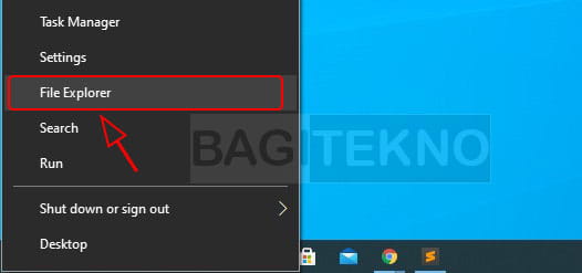Buka File Manager Windows 10