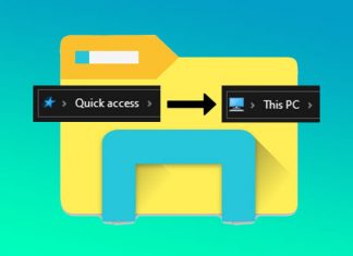 Cara mengganti Quick access menjadi This PC pada tampilan pertama File Explorer