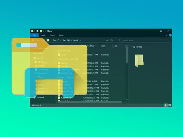 Tips dan trik menggunakan file explorer Windows 10