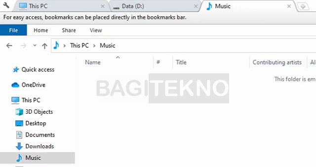 Cara membuat File Explorer Windows jadi memiliki tab
