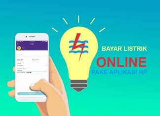 Cara bayar listrik online lewat aplikasi di HP Android