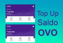Cara mudah top up saldo ovo