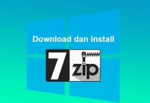 Cara download dan install software 7 Zip di Laptop Windows