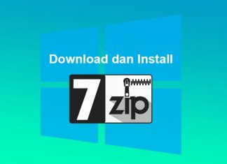 Cara download dan install software 7 Zip di Laptop Windows