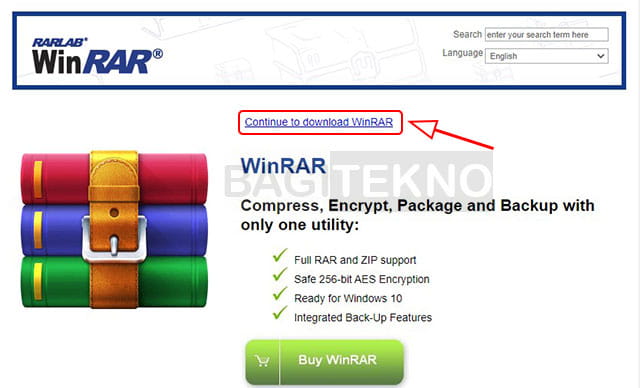 Unduh WinRAR 32 dan 64 bit