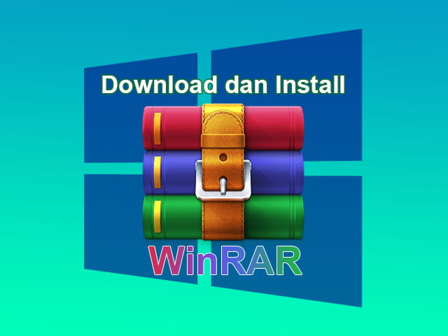 Cara download dan install software WinRAR di Windows