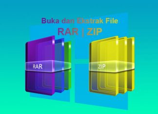 Cara membuka dan ekstrak file RAR dan ZIP di Laptop Windows