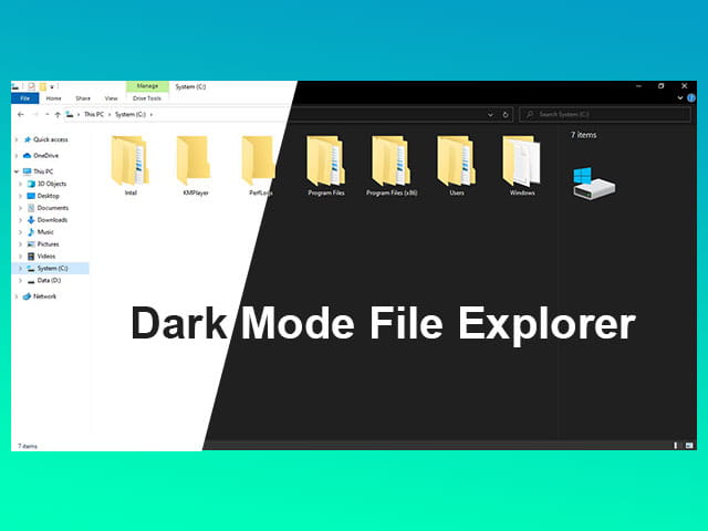 Bạn có biết rằng Windows 10 có tính năng Dark Mode hữu ích? Tính năng này giúp giảm ánh sáng màn hình phản chiếu vào mắt khi bạn sử dụng File Explorer vào ban đêm hoặc trong phòng tối. Đừng bỏ qua cách kích hoạt chế độ Dark Mode trên File Explorer trên Windows 10 trong ảnh hướng dẫn sau đây. 