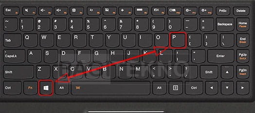 shortcut keyboard membuat tampilan monitor berbeda