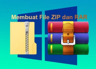 Cara mengubah folder ke RAR atau ZIP di Windows