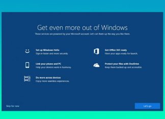 Cara mematikan welcome screen Windows 10