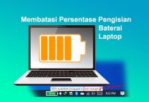 Cara membatasi persentase pengisian baterai Laptop Lenovo