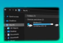 Cara mengganti nama partisi C di Windows