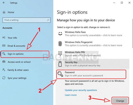 Cara Menghilangkan Password di Laptop Windows 10