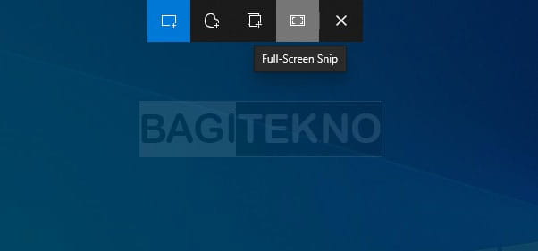 Screenshot full layar di Windows 10