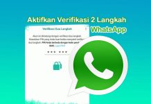 Cara mengaktifkan verifikasi 2 langkah akun WA agar tidak dihack