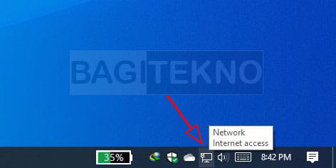 Laptop sudah konek internet dari kabel data HP
