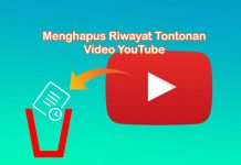 Cara menghapus riwayat tontonan video di YouTube