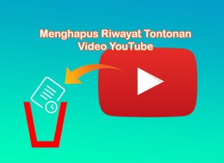 Cara menghapus riwayat tontonan video di YouTube