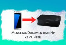 Mencetak Dokumen dari Hp ke Printer