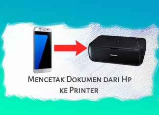 Mencetak Dokumen dari Hp ke Printer