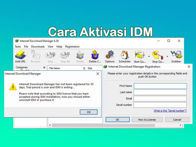 Cara Registrasi Idm Permanen Gratis Tanpa Serial Number