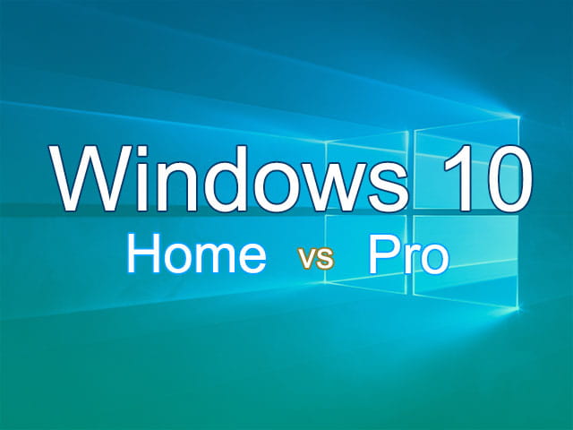Perbedaan fitur bawaan Windows 10 home dan pro