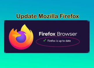 Cara update browser Mozilla Firefox ke versi terbaru di Laptop Windows