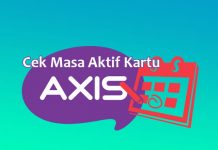 cara mengecek masa aktif kartu axis terbaru