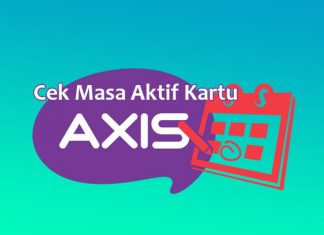 cara mengecek masa aktif kartu axis terbaru