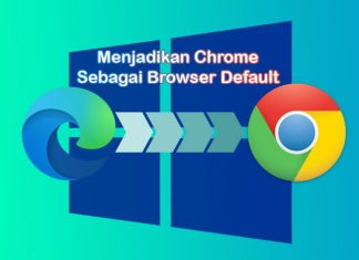 cara membuat chrome menjadi default browser di Windows 10