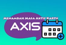 cara perpanjang masa aktif kartu axis