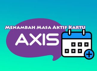 cara perpanjang masa aktif kartu axis