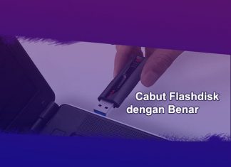 Cara mencabut flashdisk dengan benar dari Laptop Windows