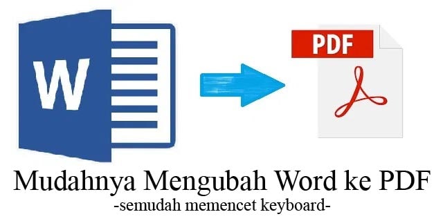 mengubah word ke pdf