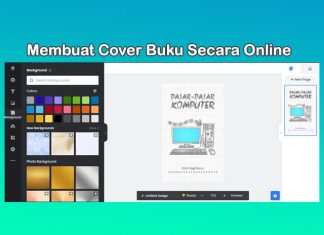 Cara membuat cover buku secara online dan gratis