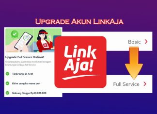 Cara upgrade akun LinkAja ke Full Service untuk penerima kartu prakerja