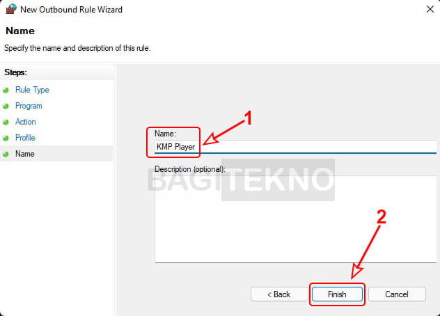 Nama aplikasi yang akan diblokir