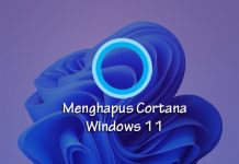 Cara menghapus atau uninstall Cortana di Windows 11