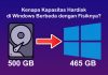 Kenapa kapasitas harddisk tidak sesuai dengan aslinya