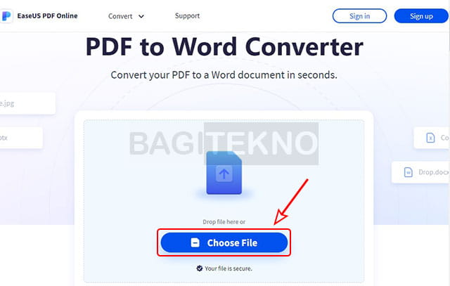 cara mengubah file pdf menjadi word secara online