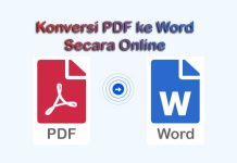 cara konversi pdf ke word online
