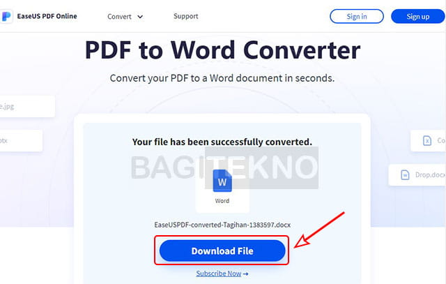 convert pdf to word online