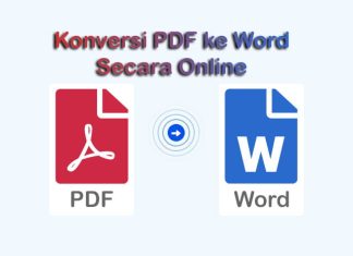 cara konversi pdf ke word online