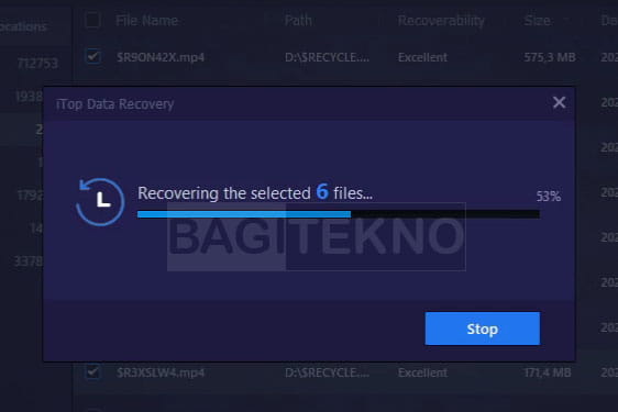 mengembalikan data yang terhapus permanen dengan itop data recovery