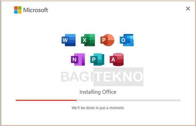 menginstall microsoft office 2021