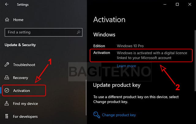 bagaimana cara cek windows 10 asli