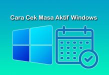 cara cek masa aktif Windows 10 / 11 permanen atau tidak